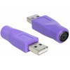 Delock Adapter USB Typ-A Stecker > PS/2 Buchse