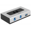 Delock Umschalter USB 3.0 2 Port manuell bidirektional