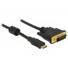 Delock HDMI Kabel Mini-C Stecker > DVI 24+1 Stecker 3 m