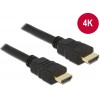 Delock Kabel High Speed HDMI mit Ethernet – HDMI A Stecker > HDMI A Stecker 4K 1,0 m