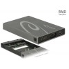 Delock Externes Gehäuse 2 x mSATA SSD > USB 3.1 Gen 2 USB Type-C™ Buchse mit RAID