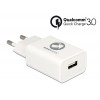 Navilock Ladegerät 1 x USB Typ-A mit Qualcomm® Quick Charge™ 3.0 weiß