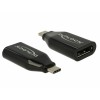 Delock Adapter USB Type-C™ Stecker > DisplayPort Buchse (DP Alt Mode) 4K 60 Hz