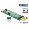 Delock Konverter SATA Pin 8 Power Buchse > M.2 Key B Slot
