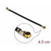 Delock Antennenkabel MHF® 4L Stecker zu MHF® 4L Stecker 1,13 4,5 cm