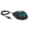 Delock Optische 5-Tasten Maus USB Typ-A grün