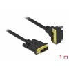 Delock DVI Kabel 18+1 Stecker zu 18+1 Stecker gewinkelt 1 m