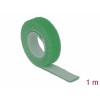 Delock Klettband auf Rolle L 1 m x B 13 mm grün