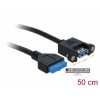 Delock Kabel USB 3.0 Pin Header Buchse > 1 x USB 3.0-A Buchse