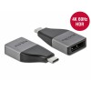 Delock USB Type-C™ Adapter zu DisplayPort (DP Alt Mode) 4K 60 Hz – kompaktes Design