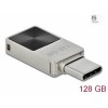 Delock Mini USB 3.2 Gen 1 USB-C™ Speicherstick 128 GB - Metallgehäuse