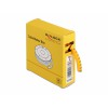 Delock Kabelmarker Box, Nr: 8, gelb, 500 Stück
