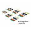 Delock Schrumpfschlauch Set 108 Stück farbig