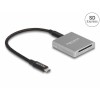 Delock USB Type-C™ Card Reader für SD Express (SD 7.1) Speicherkarten