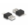 Delock Adapter USB 2.0 Type-A Stecker zu 4 Pin