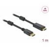 Delock Aktives DisplayPort 1.2 zu HDMI Kabel 4K 60 Hz 1 m